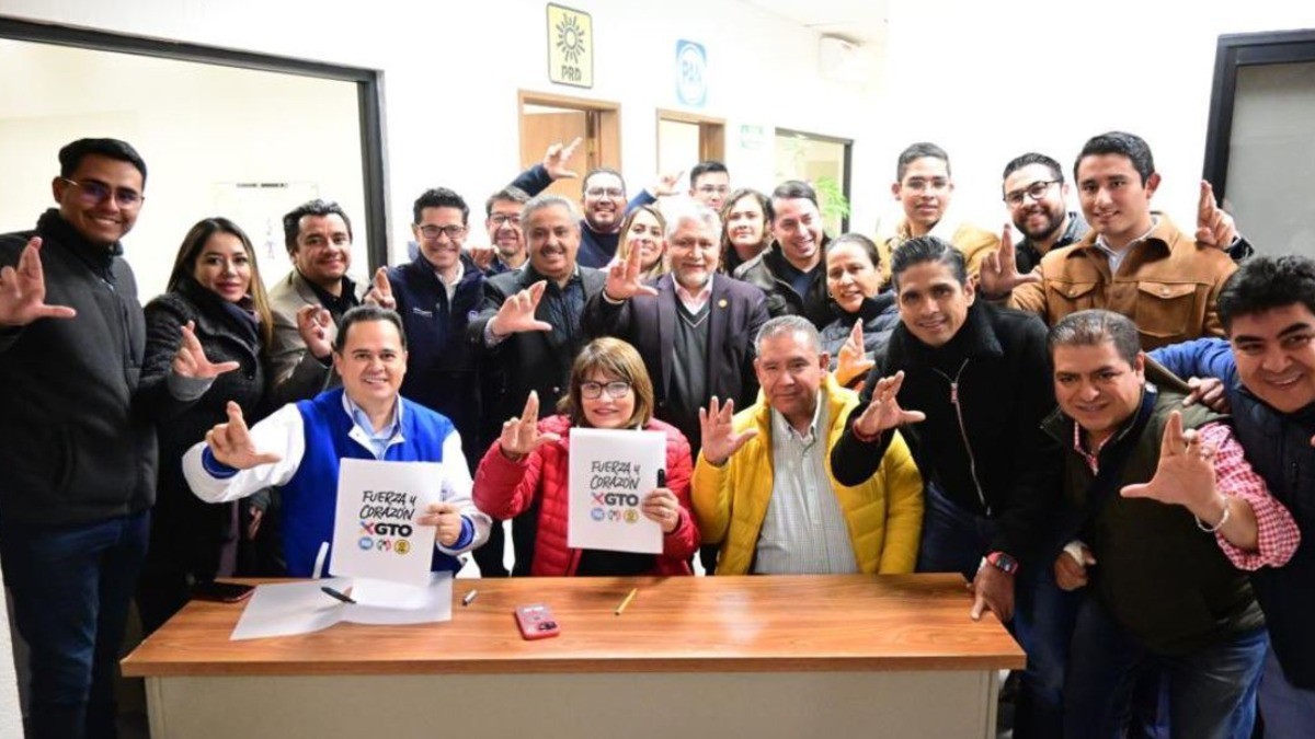 PAN-PRI-PRD van en alianza en 22 municipios de Guanajuato