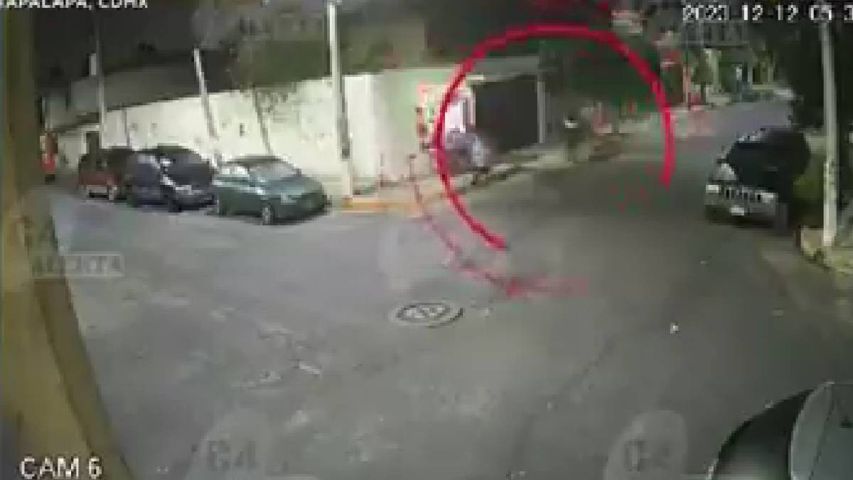 VIDEO Captan cuando se roban a la Virgen de Guadalupe en su día y con todo y las flores