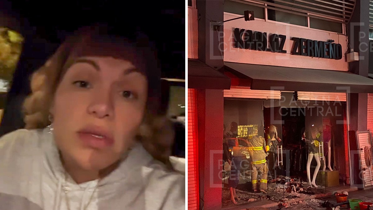 “Yo estaba en la tienda“, habla Wendy sobre incendio en boutique de Karloz Zermeño