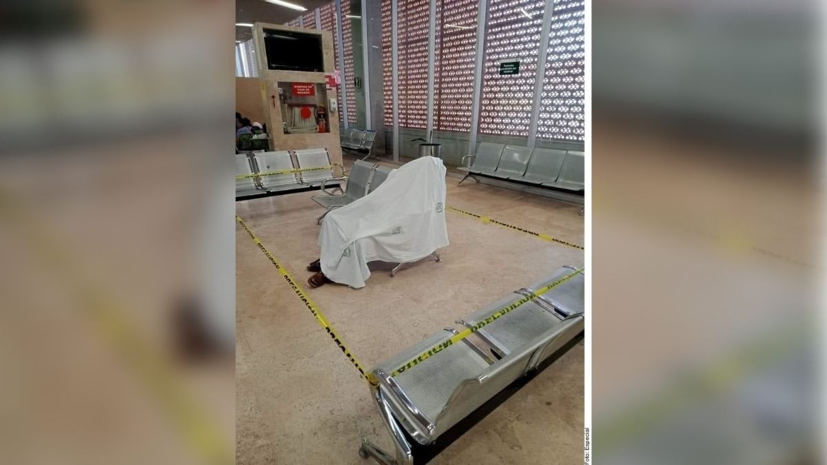 Muere adulto mayor en sala de espera