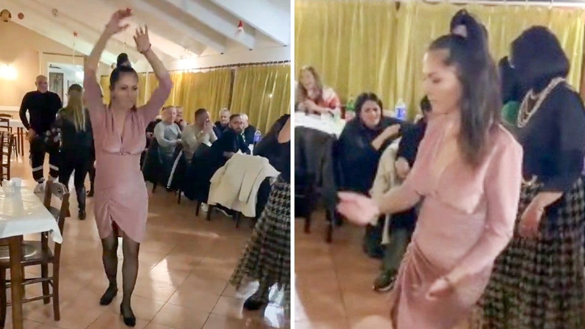 VIDEO ¡Saca los pasos prohibidos! ‘La de recursos humanos’ impacta en fiesta de la empresa