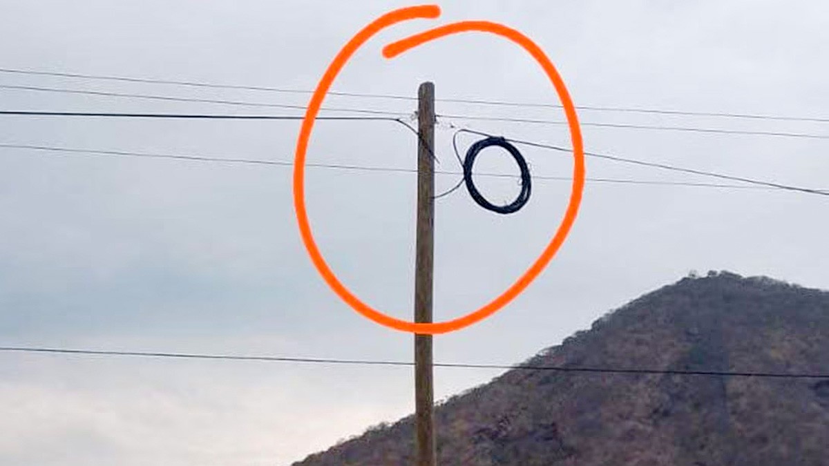 Grupo criminal corta los cables de Telmex en este municipio por negarse a pagar extorsión