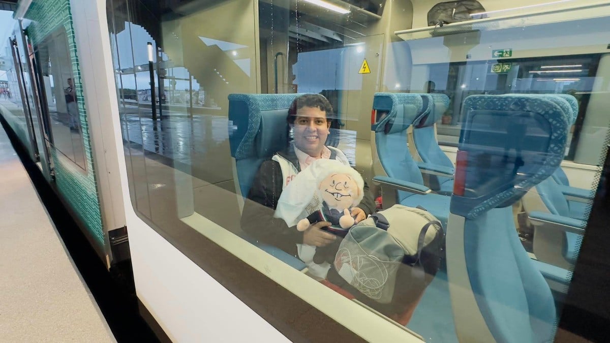 Emociona a usuarios el primer viaje del Tren Maya para turistas