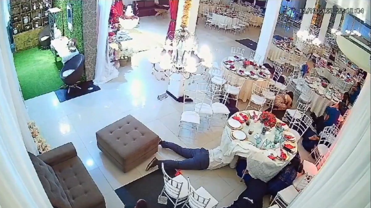 VIDEO: ¡Ya no hubo pastel! Comando irrumpe en boda y asalta a 150 invitados