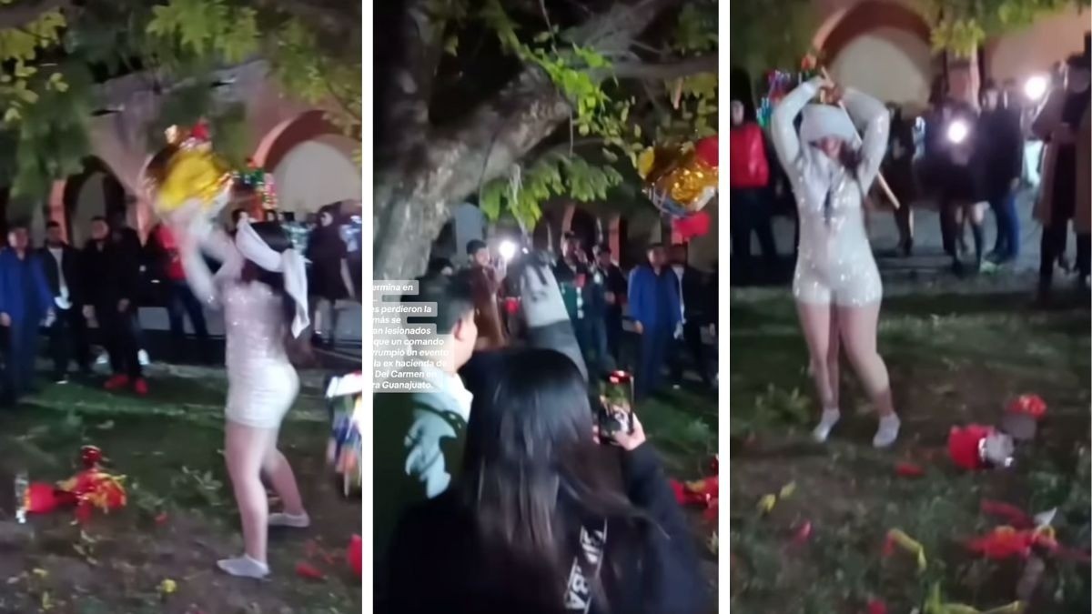VIDEO Así se divertían en la piñata los jóvenes antes de sufrir la peor masacre de Guanajuato