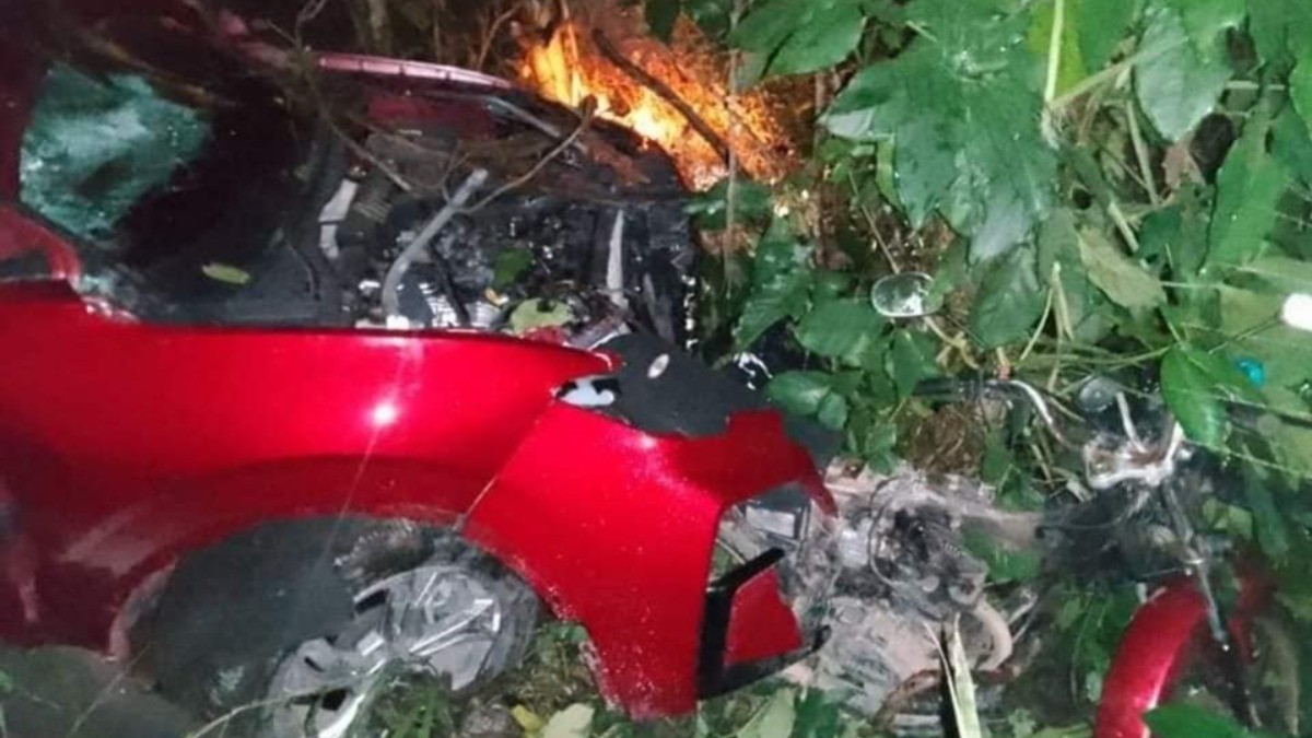 Familia llevaba a su bebé al hospital y en el trayecto se accidentaron y todos murieron