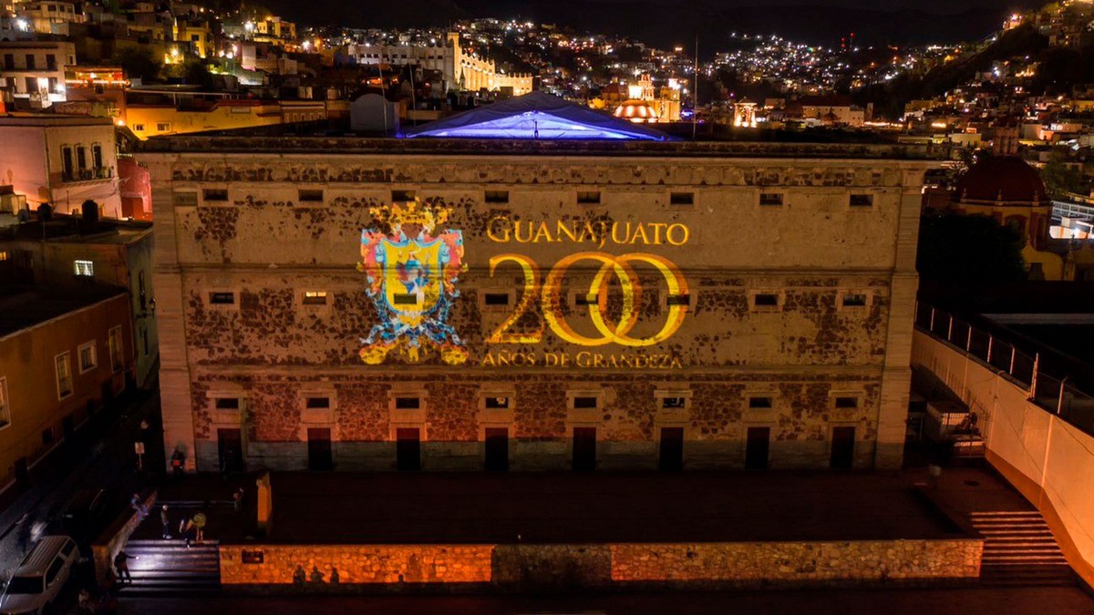Guanajuato festeja ‘por todo lo alto’ 200 años de libertad con estos eventos