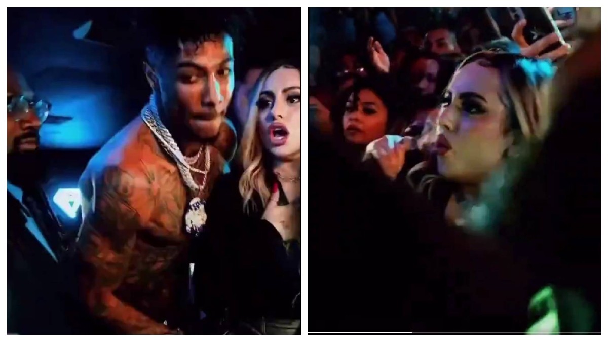 VIDEO Rapero arrastra a fan y pide al público darle patadas; la acusa de arrojar un hielo