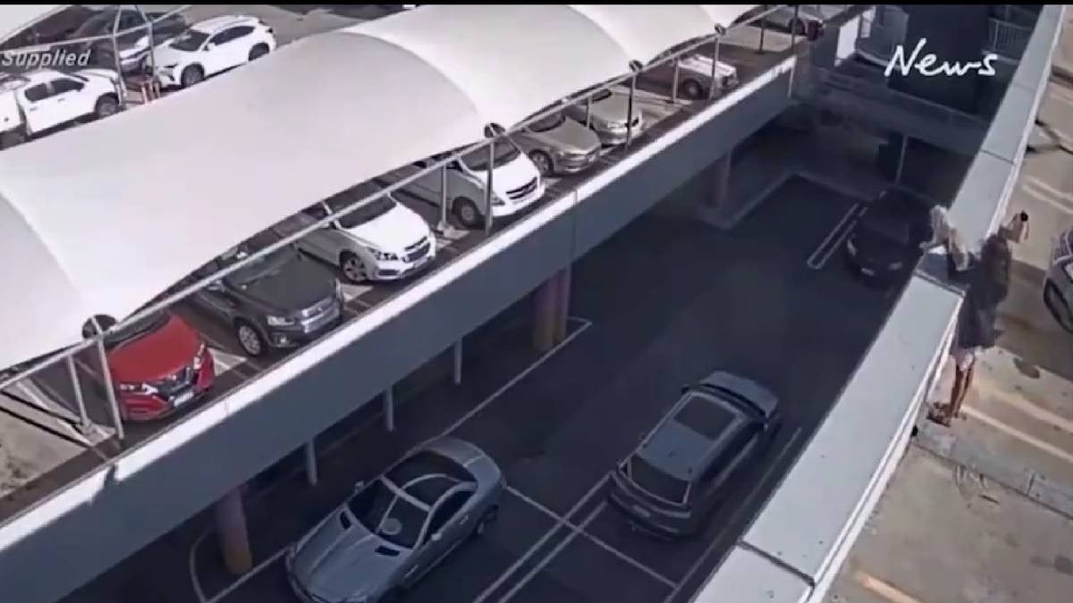 VIDEO Mujer avienta a su perrita de 9 metros de altura por pelea con su novio; va a la cárcel