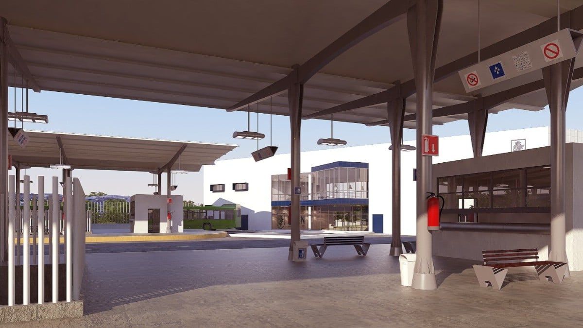 Obra en Santa Rita será mitad deportiva y mitad estación de transferencia