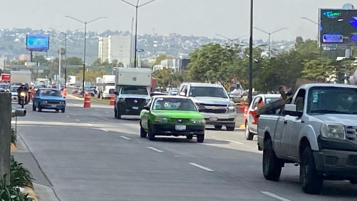 Bloqueo en la avenida Transportistas durará 11 meses; estos tramos seguirán cerrados