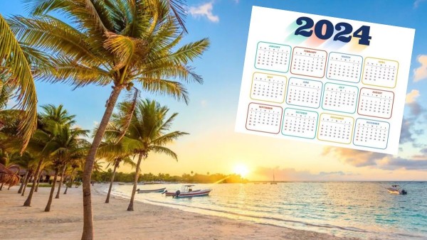 Calendario del 2024 aquí los días de descansos, puentes y vacaciones