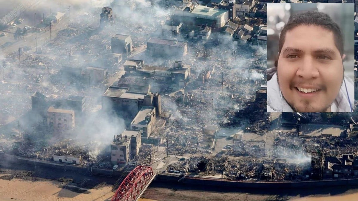 ¡Terrible susto! Leonés sobrevive al fuerte sismo en Japón y cuenta su experiencia