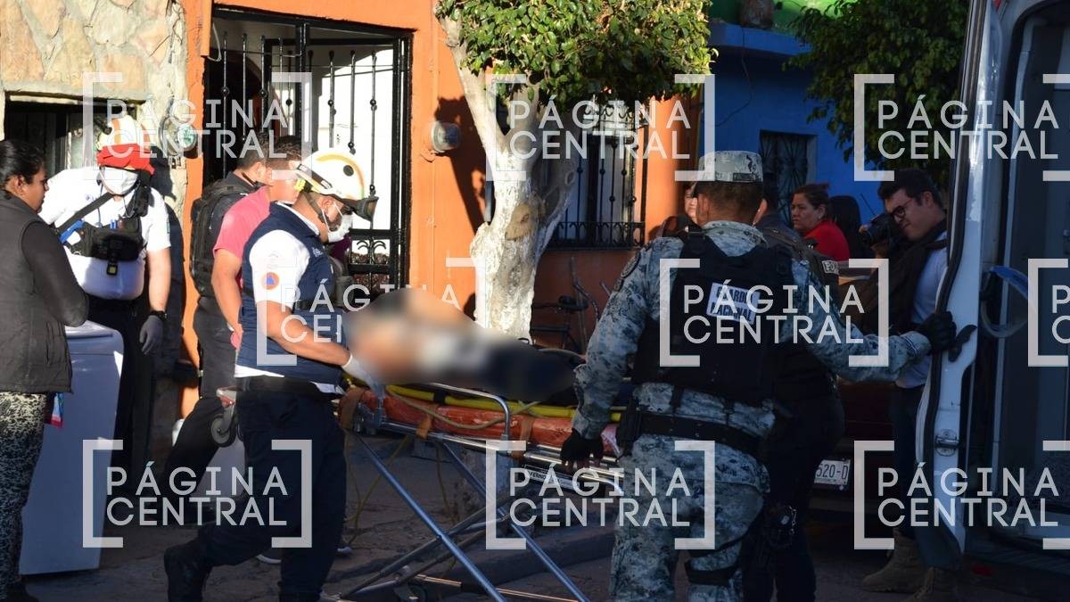 Hombre baleado en la colonia Nueva Candelaria alcanza a llegar a su casa a pedir ayuda