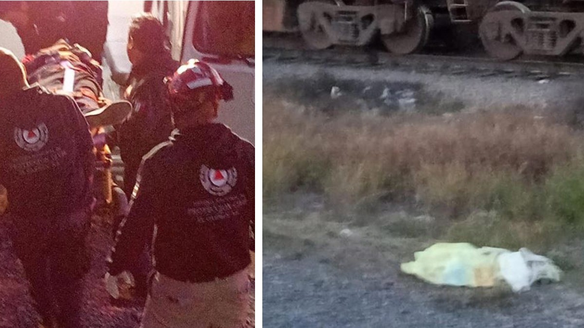 Bebé muere al caer de un tren y padres migrantes se lesionan al intentar rescatarla