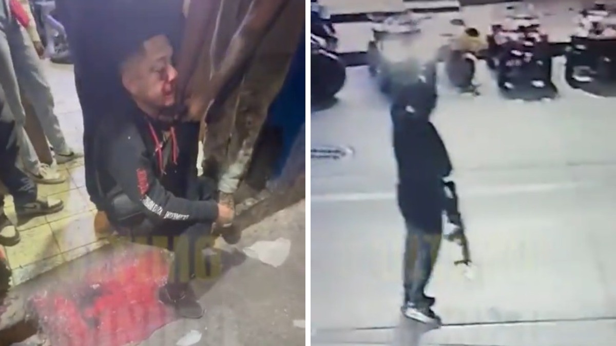 VIDEO Amenazaba con un arma de juguete en San Juan de Dios y termina golpeado