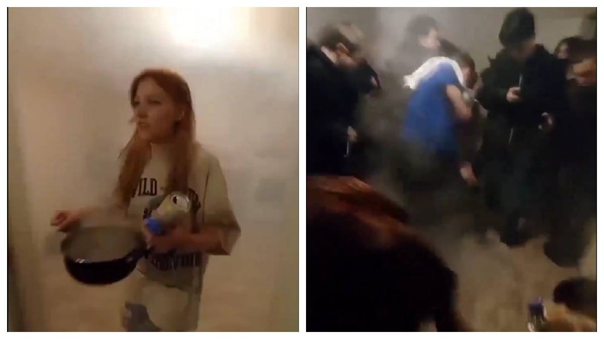 VIDEO ¡Broma pesada! Joven avienta agua caliente a su amigo y le desfigura rostro