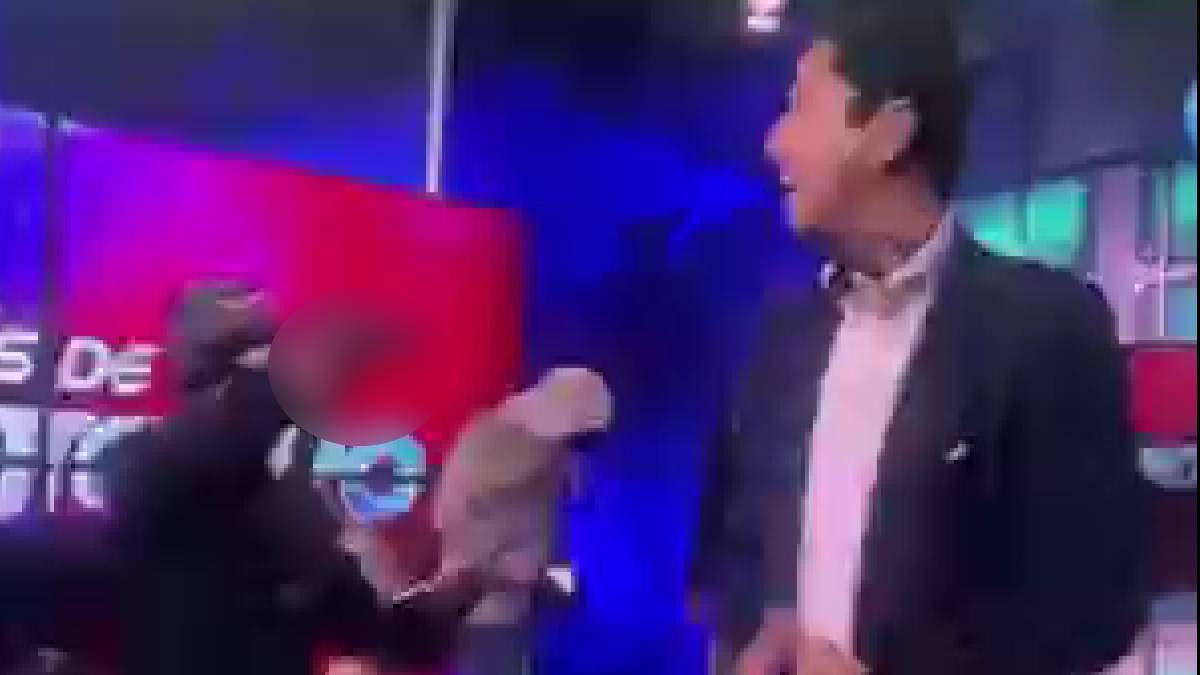 VIDEO Periodistas son secuestrados por hombres armados durante programa en vivo