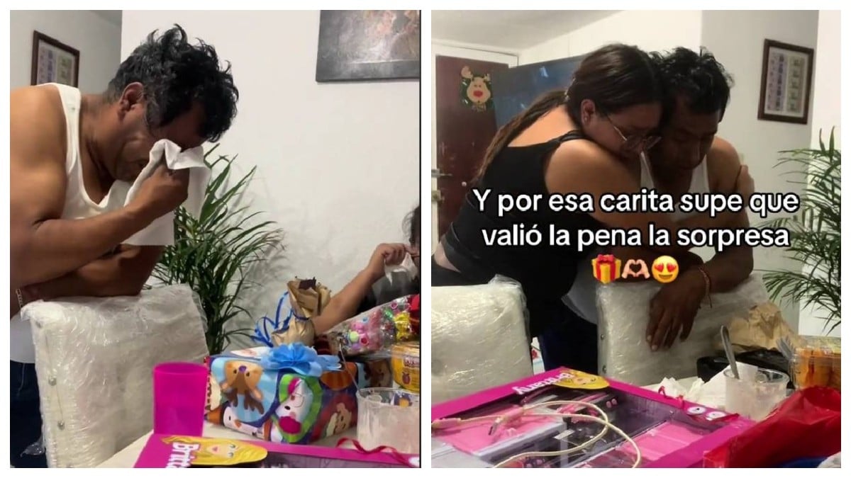 VIDEO “No encontré tu casa”, le dice Santa a papá que cuando era niño no recibió un regalo