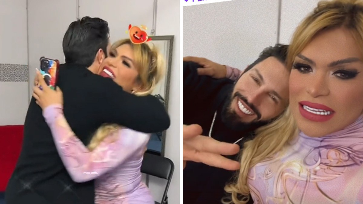 VIDEOS: Wendy Guevara y Poncho De Nigris se reúnen en la Feria de León