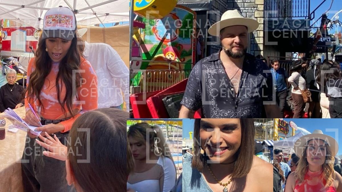 EN VIVO Disfrutan leoneses visita del programa Hoy a la Feria de León