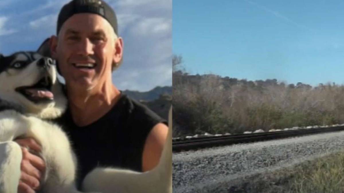 Hombre muere arrollado por el tren, creen que fue por salvar a su perro atorado en la vía