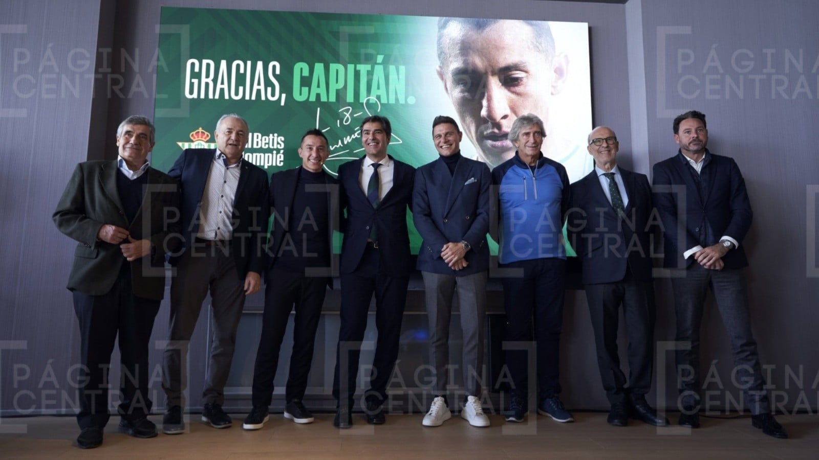 ¡Emotivo homenaje! Betis despide a Guardado antes de viajar a León