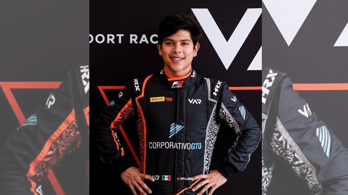 ¡Cerca de la elite! Leonés Rafael Villagómez llega a la Fórmula 2