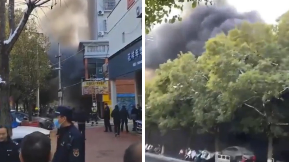 VIDEO: Incendio en una tienda deja 39 personas muertas; podría haber más víctimas