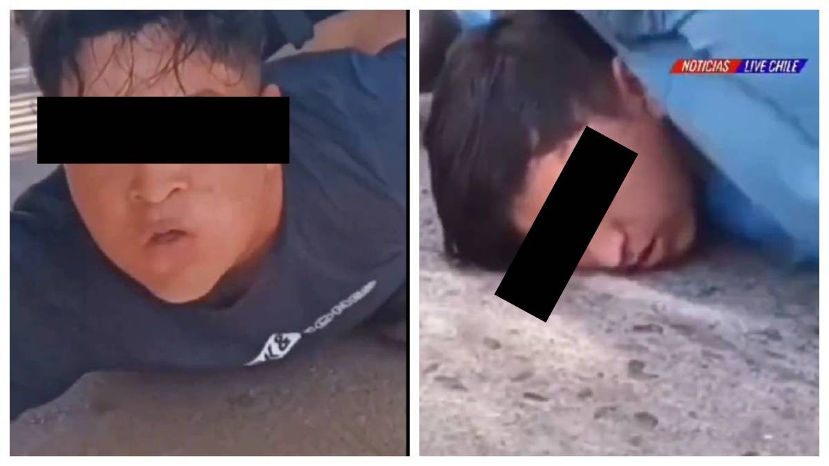 VIDEO Repartidores detienen a ladrones que asaltaron a un adulto mayor y les dan golpiza