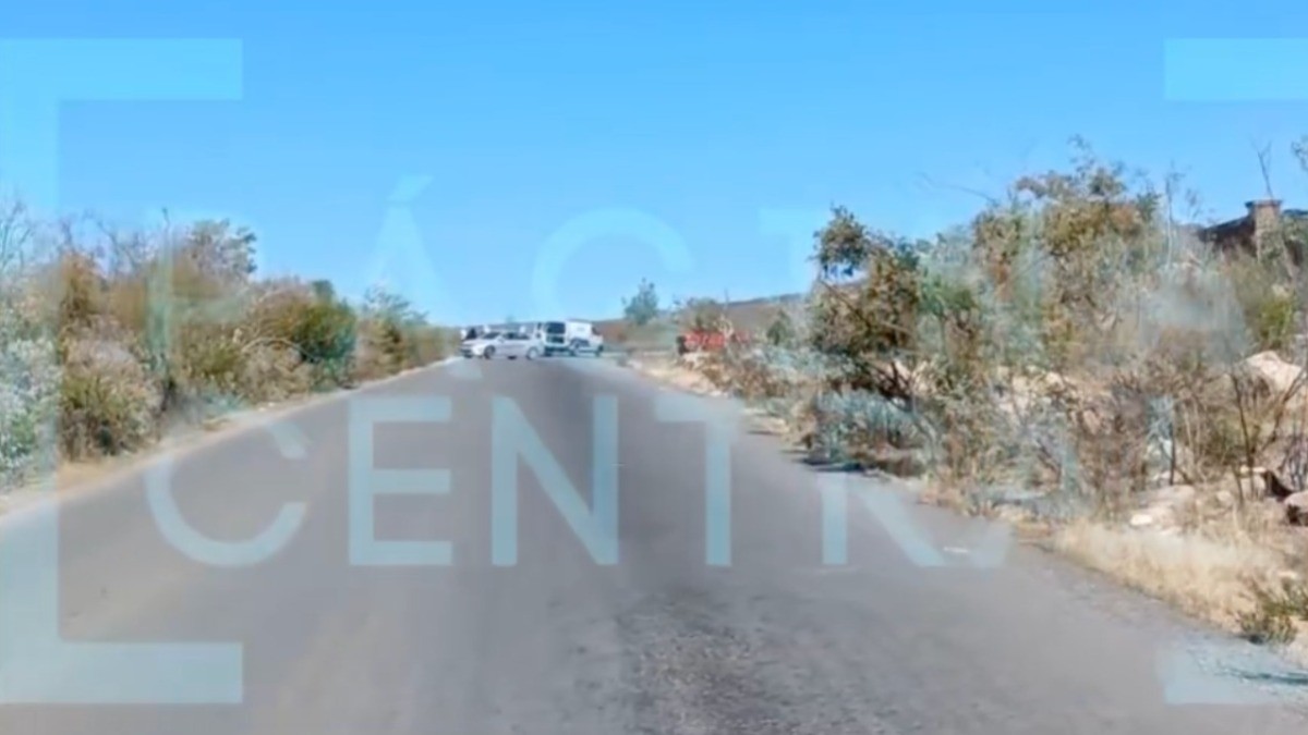 Así encontraron un cuerpo en la carretera de Hacienda Arriba