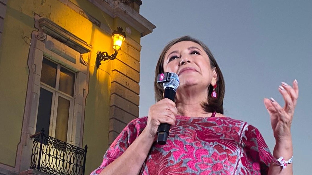 Me da mucho gusto, dice AMLO de eventual mañanera de Xóchitl