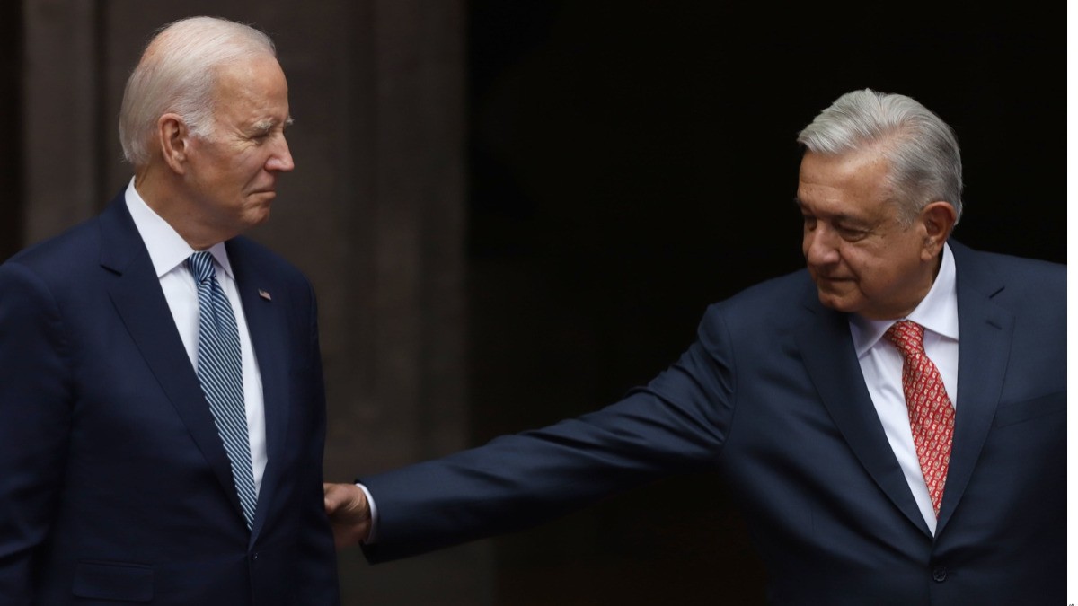 Tensa crisis migrante relación Biden y AMLO