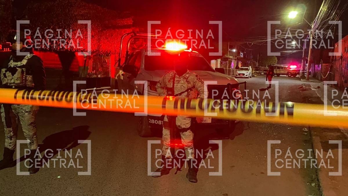 Asesinan a hombre a balazos en colonia Valle Dorado