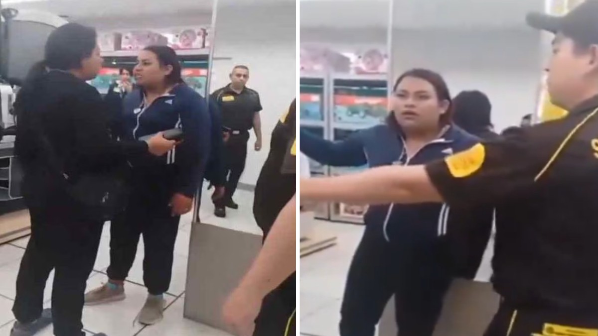 VIDEO ¡No pueden con ella! 'Lady Coppel' se enfrenta a policías y guardias