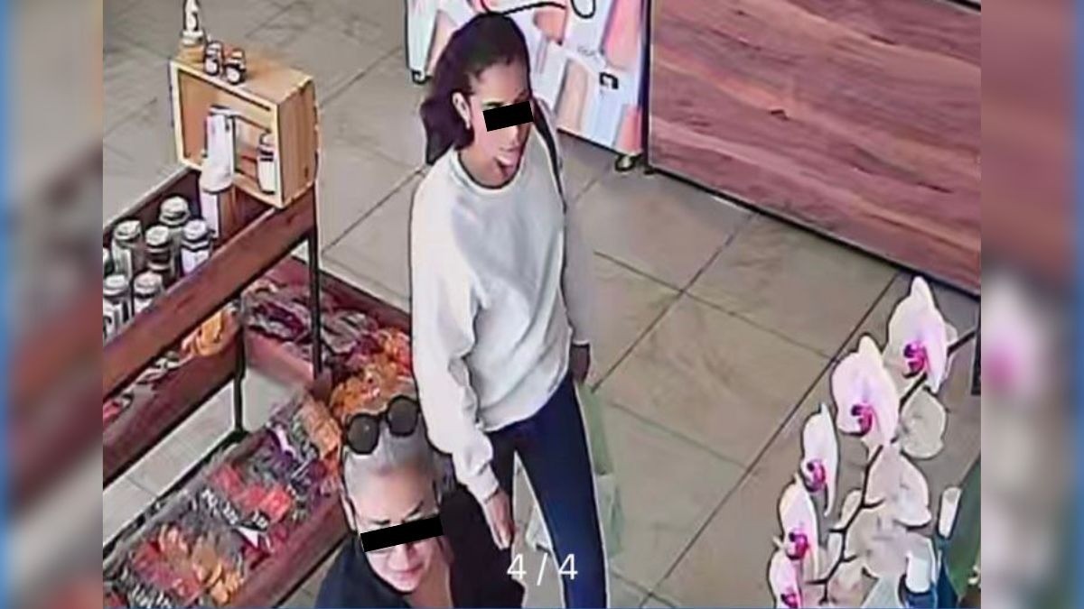 VIDEO Captan a mamá acompañada de su hija robando en tienda de productos orgánicos en León