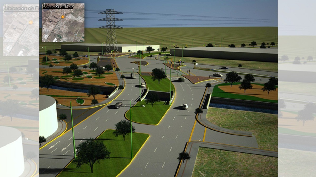 Tras intensas negociaciones, aseguran tramo importante para obra del bulevar Aeropuerto