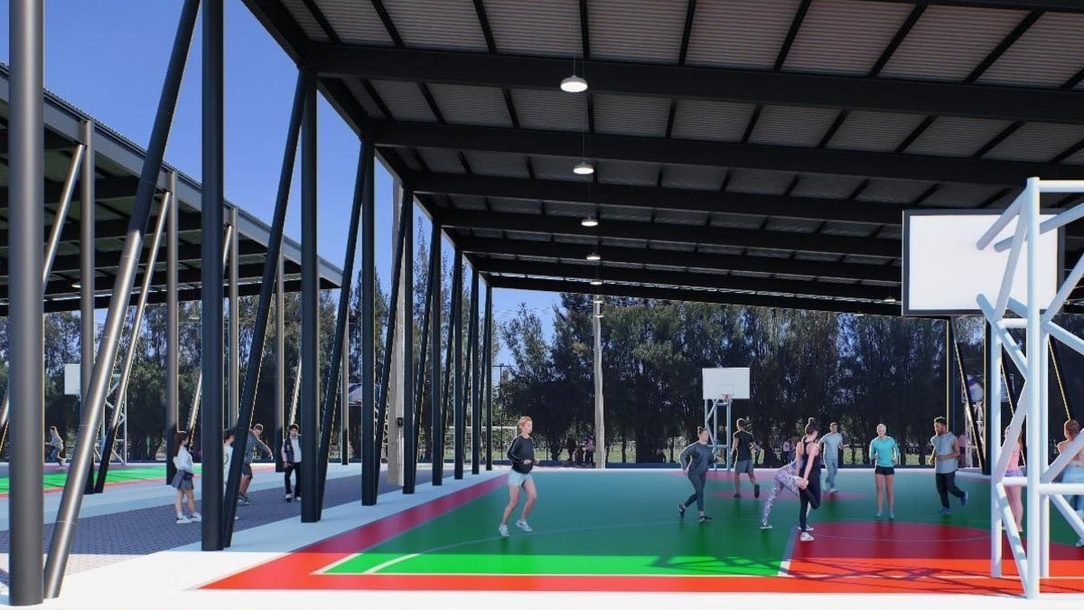 ¡Para aguantar el sol! Techarán canchas de la Deportiva Enrique Fernández Martínez