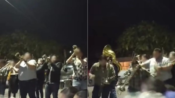 VIDEO Sicarios interrumpen fiesta con una balacera; invitados huyen despavoridos