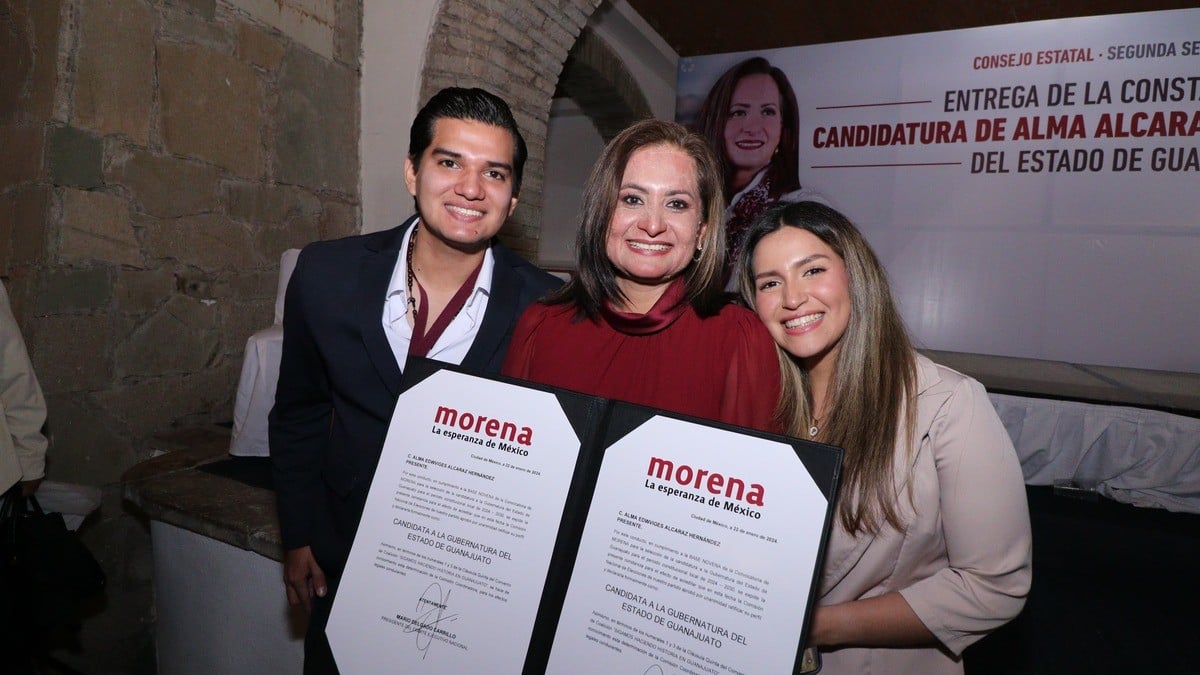 Ratifican a Alma Alcaraz como candidata a la gubernatura por Morena