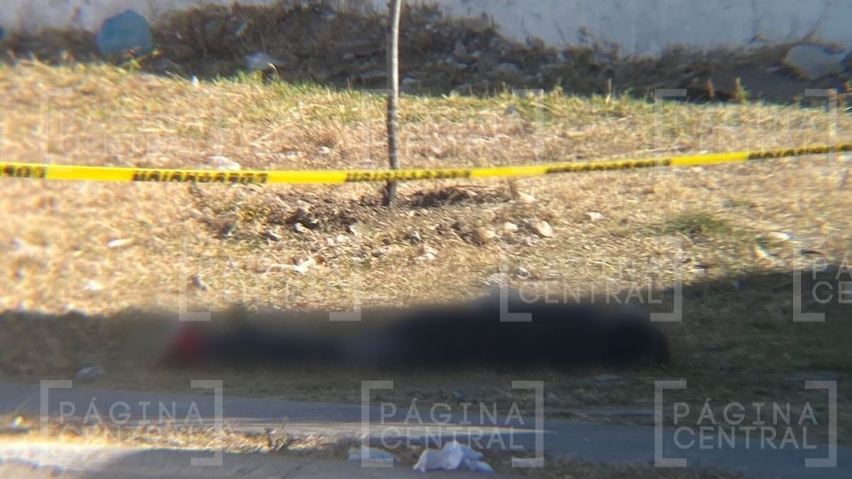 ¡Otro asesinato en Brisas del Campestre! Matan a hombre y su cuerpo queda en baldío