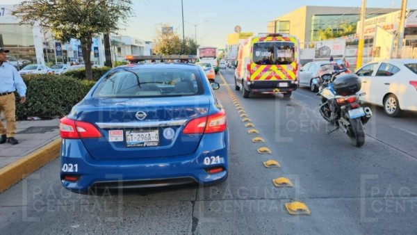 'Oruga' atropella a ciclista que iba a trabajar; se reporta muy grave