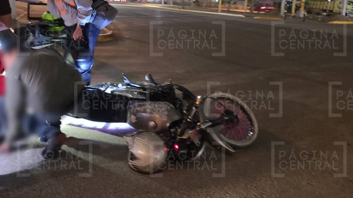 Atropellan a motociclista en bulevar Kiwano