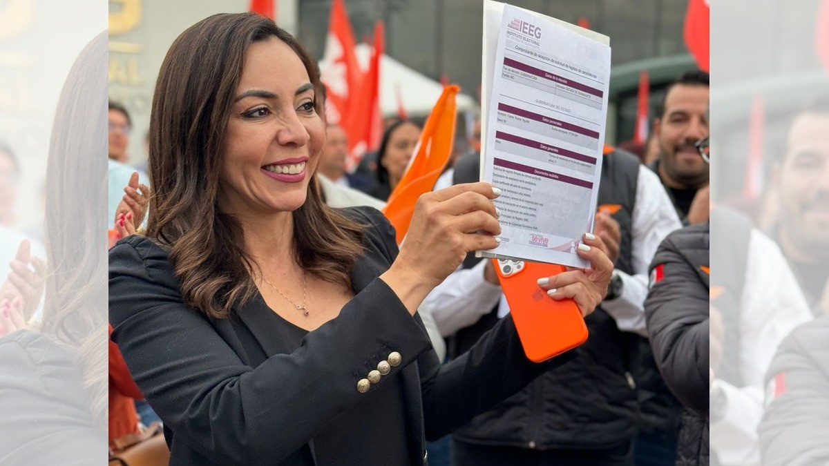 Se registra Yulma Rocha como candidata a la gubernatura por Movimiento Ciudadano
