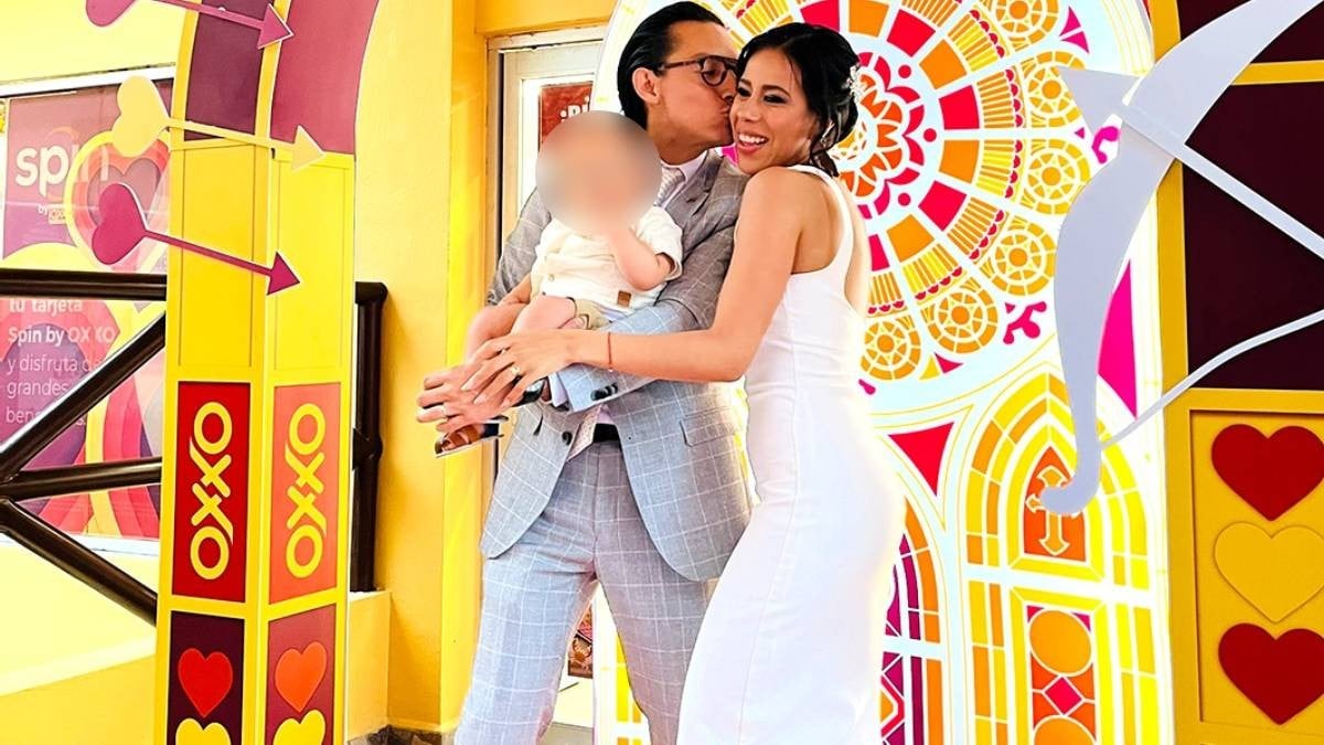 ¡Ay, el amor! Pareja se casa en “el Oxxo más bonito de México” y así fue la boda