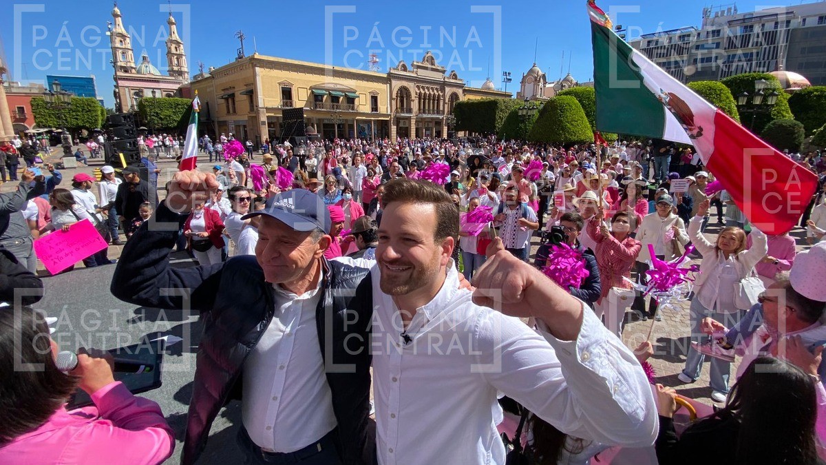 Salen a las calles de Guanajuato hasta 20 mil personas para exigir respeto a la democracia