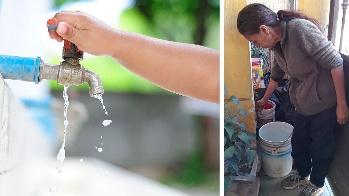 ¡A secas! Viven caos en La Moreña por falta de agua desde hace una semana