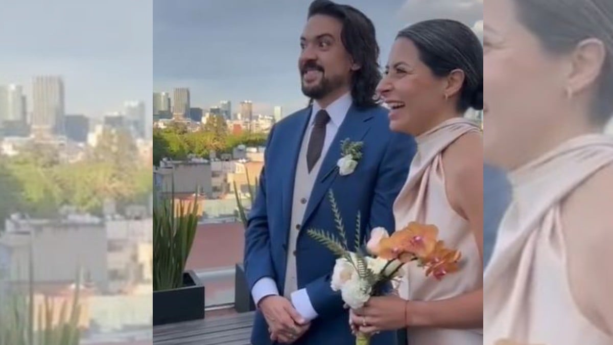 VIDEO Yo los declaro marido y mujer … ¡Oh nooo, un sismo!