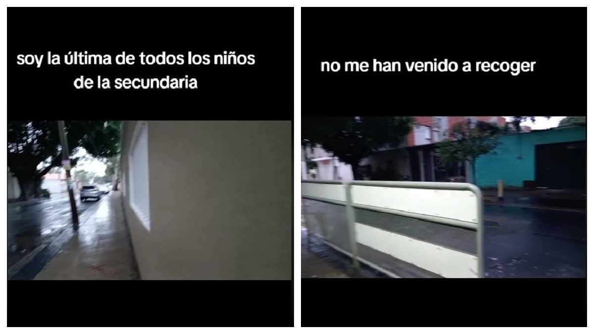 VIDEO Alumna se queda sola hasta la noche porque papás no la recogieron de escuela