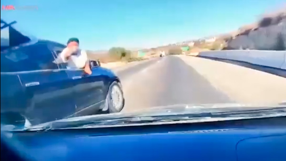 VIDEO Pese a protestas por seguridad, captan otro asalto a transportistas